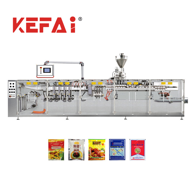 KEFAI mašina za pakiranje granula HFFS sa ravnim bočnim zatvaračem